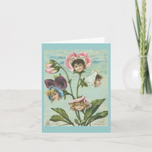 彼はキリスト教の復活祭でヴィンテージを起こした シーズンカード (正面)