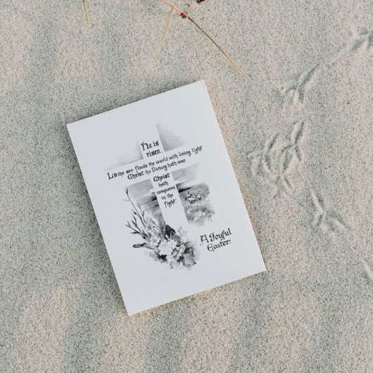 彼はキリスト教の復活祭でヴィンテージを起こした シーズンカード