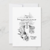 彼はキリスト教の復活祭でヴィンテージを起こした シーズンカード (正面)