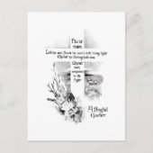 彼はキリスト教の復活祭でヴィンテージを起こした シーズンポストカード (正面)