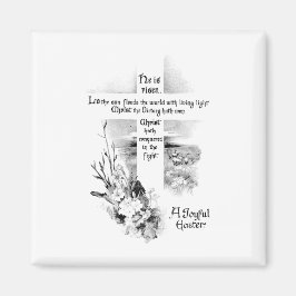 彼はキリスト教の復活祭でヴィンテージを起こした マグネット