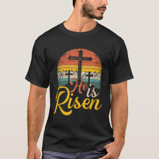 彼はキリスト教の復活祭のイエス様に生まれ変わった Tシャツ