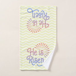 彼はキリスト教の復活祭のレトロを起こした ハンドタオル