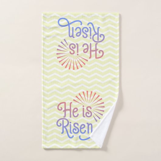 彼はキリスト教の復活祭のレトロを起こした ハンドタオル (ハンドタオル)
