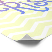 彼はキリスト教の復活祭のレトロを起こした ポスター (角)