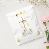 彼はキリスト教復活祭を起こしたパーソナライズされた フェイバーバッグ (封をした状態)