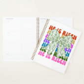 彼はクロス復活祭のフローラコケット弓を復活させた プランナー手帳 (ディスプレー)