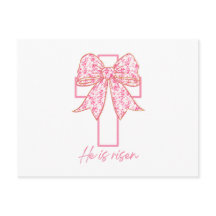 彼はクロス復活祭のフローラコケット弓を復活させた