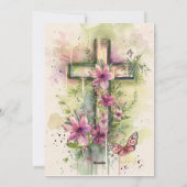 彼はクロス・グリーティング・カード、ハッピーイースター シーズンカード (裏面)