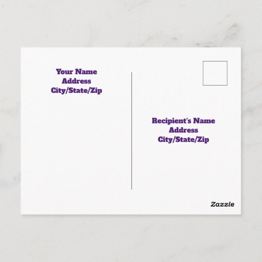 彼はクロス・バイブル聖句イースター名前をカスタムするを復活させた ポストカード (裏面)