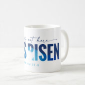 彼はコーヒーマグを起こした コーヒーマグカップ (正面右)