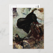 彼はゴブリンが昇っているのを見た ポストカード (正面/裏面)