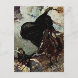 彼はゴブリンが昇っているのを見た ポストカード