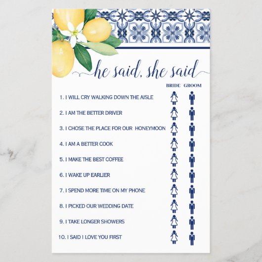 彼はシャワーのゲ地中海のームカードと言った チラシ (正面)