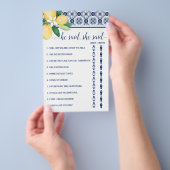 彼はシャワーのゲ地中海のームカードと言った チラシ (ハンドル)