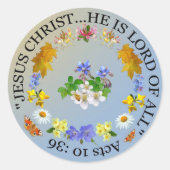 彼はシール/エンベロープシーラーの全ての主である ラウンドシール (正面)