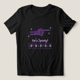 "彼はスプーキー!" おそろいハロウィンTシャツ トライブレンドTシャツ