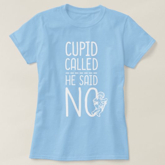 彼はノーと言った Tシャツ (デザイン正面)