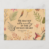 彼はハートに永遠を定めた ポストカード (正面)