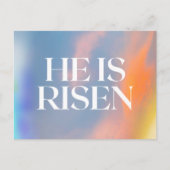 彼はパステルサンライズイースターを起こした シーズンポストカード (正面)