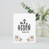 彼はフローラ聖なる書物、 経典 ポストカード (スタンド正面)