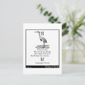 彼はヘロンだった ポストカード (スタンド正面)