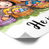 彼はボホクリスチャン子供部屋ウォールアートプリント ポスター (角)