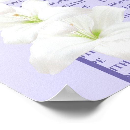 彼はポスターラブホープ名誉信仰を復活させた ポスター (角)