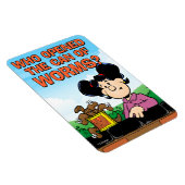 彼はミミズの缶を開けた マグネット (右側)