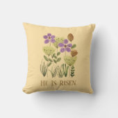 彼はモダン復活祭のフローラを起こした クッション (正面)