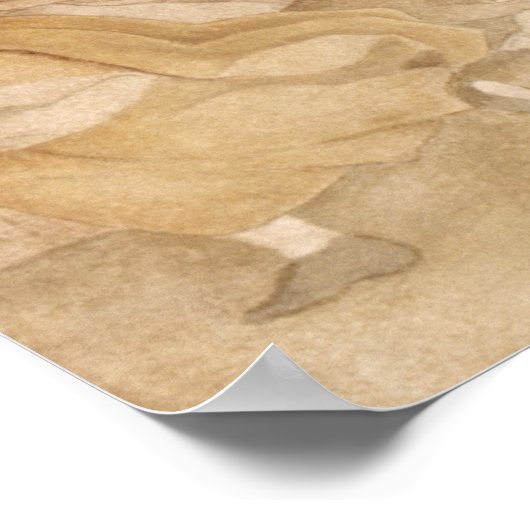 彼はライオンを冗談を言っているかのように扱った ポスター (角)