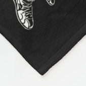 彼はリジンおもしろいイエスバスケミーム フリースブランケット (角)