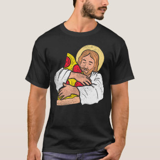 彼はリズィンイエスおもしろいのバスケ遊ットボール Tシャツ