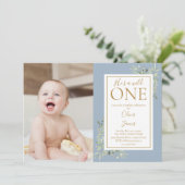 彼はワイルド・ワン・バースデーグリーンリー・ブルーの写真だ 招待状 (スタンド正面)