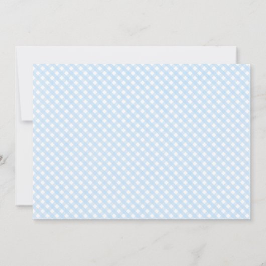 彼はワイルド・ワン、男の子のためのキツネの最初の誕生日である 招待状 (裏面)