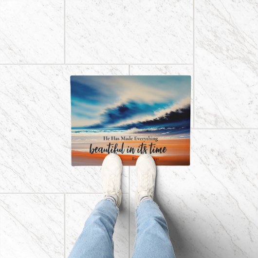 彼は万事奇麗に操を作った ドアマット (室内)