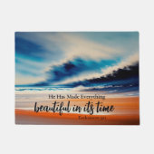 彼は万事奇麗に操を作った ドアマット (正面)