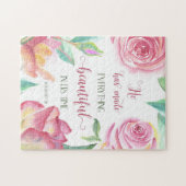 彼は万物を美しい教会に作った3:11 ジグソーパズル (横)