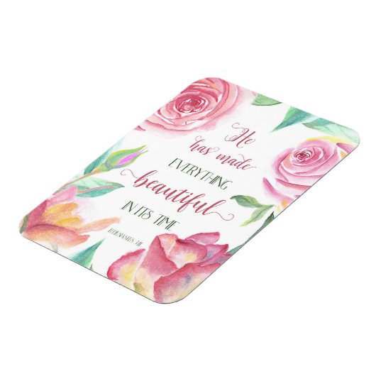 彼は万物を美しい教会に作った3:11 マグネット (左側)