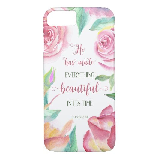 彼は万物を美しい教会に作った3:11 Case-Mate iPhoneケース (裏面)