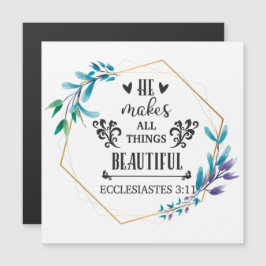 彼は万物を美しくする