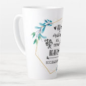 彼は万物を美しくする カフェラテマグ (左アングル)