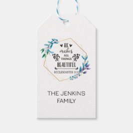 彼は万物を美しくする ギフトタグ