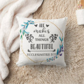 彼は万物を美しくする クッション (ブランケット)