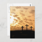 彼は上がります! ポストカード (正面/裏面)