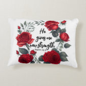 彼は与え新しい力だ アクセントクッション (裏面)