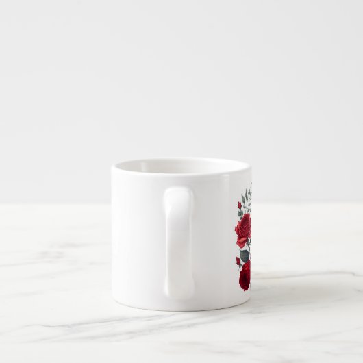 彼は与え新しい力だ エスプレッソカップ (裏面)