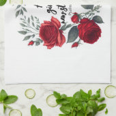 彼は与え新しい力だ キッチンタオル (折り畳み)