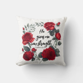 彼は与え新しい力だ クッション