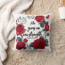 彼は与え新しい力だ クッション